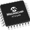 Mikrokontroler Microchip ATtiny48 TQFP 32-pinowy Montaż powierzchniowy AVR 4 kB 8bit CAN: 12MHz RAM:256 B Ethernet: