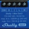SHELLY_PLUS_1_MINI_G3 Shelly 1 Mini Gen3, 1-channel, WLAN, BT, max. 8 A