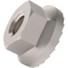 Lock nut, M8, W SW13, H 8 mm, outer Ø 13 mm, steel, stainless, DIN 6923/ISO 4161, 002.09.328