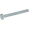 R-TECH 337189 Slotted Pan Head Machine Screws BZP M5 50mm - Pack Of 100