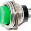 PBS111SD-ON3G; przełącznik przyciskany OFF-(ON) monostabilny, zielony; PBS26G