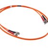 Kabel światłowodowy długość: 1m Z zakończeniem złącze B<B>: ST złącze A: ST średnica: 50/125μm Wielomodowy