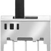 Przełącznik suwakowy, DPST, montaż PCB, 30V dc, 350 mA przy 30 V DC, -20 → +85°C, KNITTER-SWITCH