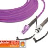 LSP-50 LC-ST 1.0 OM4 Simplex fibre optic patch cable, MM OM4, LC - ST, 1.0 m