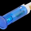 QS81XXB12 Indicator LED, 12 V DC, 8 mm, FASTON, blue