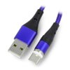 Przewód magnetyczny USB A - USB typ C - 1m - Akyga AK-USB-42