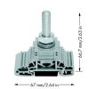 WAGO 885-110 złączka sworzniowa