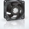 DC axial fan, 24 V, 60 x 60 x 25 mm, 56 m³/h, 43 dB, ball bearing, ebm-papst 624/2 HH