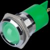 Q22P1CXXG220E Indicator LED, 220 V AC, 22 mm, FASTON, green/BrC