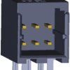 Wtyk PCB 6-pinowe raster: 2.5mm 2-rzędowe TE Connectivity Przewlekany 5.0A 250.0 V.