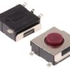 Klosz do przycisku dotykowego SPST 50 mA przy 12 V DC 3.1mm 3.1mm Montaż powierzchniowy