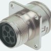Złącze okrągłe 24-pinowe Standard Panel Gniazdo TE Connectivity Męski IP67 CMC