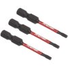 Sealey AK8240 TRX-Star* T10 Impact Power Tool Bits 50mm - 3pc
