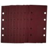 Draper 55066 1/3 Sanding Sheets-Hook & Loop, 93 x 190mm, Assorted Grit 10Pc