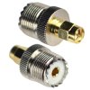 Przejście gniazdo UC1 wtyk - SMA Male adapter RF przejściówka SDR LoRa