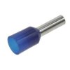 Końcówka; 8mm; rurkowa; izolowany; KRI250BL08; niebieski; proste; na przewód; 2,5mm2; zaciskany; 1 tor