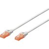 Digitus DK-1611-005/WH RJ45 Patch Cable CAT 6 U/UTP 0.50m White Halogen-free