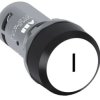 Przycisk monostabilny 22mm wklęsły 1Z biały CP11-10W-10 1SFA619110R1015 /10szt./