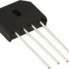 Prostownik mostkowy Vishay KBU4G-E4/51, 400 V, 4 A