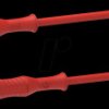 2031-100R Measuring lead plug/socket, 4 mm, 100 cm, red