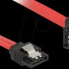 83980 SATA 6 Gb/s male>male downw. ang. 70 cm red