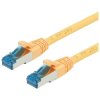 Value 21.99.1934 RJ45 Network Cable CAT 6A S/FTP 0.30 m Yellow