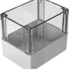 PC enclosure, (L x W x H) 160 x 120 x 140 mm, gray (RAL 7035), IP66, 331216140