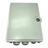 Puszka wypustowa, typ: Obudowa złącza światłowodowego, l. portów: 2, złącze: LC, SC, 210 x 175 x 50mm