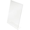 Deflecto 47501 Classic Image Slanted Sign Holder A5 Portrait Transparent 12-Pack