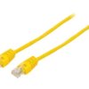 Patch cord U/UTP, Cat 5e, wtyk RJ45 z obu stron, linka, CCA, 5m PP12-5M/Y