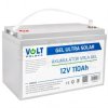 Akumulator żelowy GEL do instalacji PV oraz UPS 12V 110Ah bezobsługowy (śruba M8) VOLT VPRO Premium