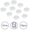 HM38 09 Magnets, 38 mm, white, 10 pieces