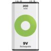 GP RCK20R8H150C1 ReCyko 9V 200mAh NiMH Rechargeable Battery 1 piece