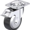 Blickle 685677 LE-PP 100R-FI-FA Rolka obrotowa z blachy stalowej Średnica koła: 100 mm Maksymalne obciążenie: 150 kg 1 s