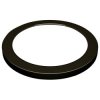 Megatron MT76008 Pano Decorative Ring Black Nan Finish 1 Pc