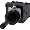 Przełącznik typu joystick 4NO Siemens IP20, IP65, IP67 Śruba Okrągłe
