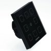 Wyłącznik dotykowy szklany panel sterujący DALI-2 IQswitch.109 czarny Comatiq