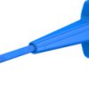 Clamp test probe, blue, max. 2.5 mm, L 155 mm, CAT II, socket 4 mm, 24.0224-23