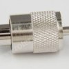 Wtyk UHF na Kabel RG58 nakręcany Bakelit Vitalco