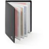 Durable 230958 RFID card case 75x102mm anthracite grey plastic