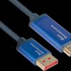 4860-SF050B DP 1.4 to HDMI 2.0 A male,4K@60Hz, 5 m, blue
