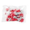 Konektory izolowane żeńskie 0,5-1,5mm2 6,3mm czerwone 100 szt. VA0386 Vayox