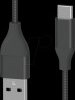 217083 Sync & charging cable, USB-A ->USB-C™, 1.5, black
