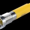 Q8R1CXXY220E Indicator LED, 220 V AC, 8 mm, FASTON, yellow/BrC