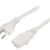 SN30-3/10/3.0WH Kabel: 3x1mm2, IEC C13 żeński,SEV-1011 (J) wtyk, 3m