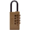 Scan NL1134 Brass Combination Padlock 28mm