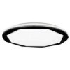 Plafon Optima Black 52W Led O480 Mm Ml7053 Milagro