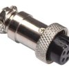 Wtyk mikrofonowy CB 6 PIN na kabel NC CB