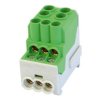 Blok rozdzielczy dystrybucyjny 1-biegunowy 80010 TH35 zielony SDB 100 SIMBLOCK 81601005 SIMET