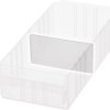 raaco Przegrody do magazynu szufladowego (S x W x G) 64 x 31 x 1.4 mm Content 48 szt.